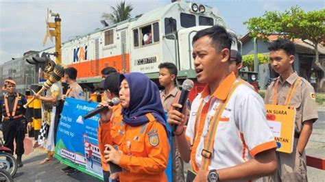 Bahaya Perlintasan Sebidang Wilayah Daop 5 Purwokerto Sepanjang 2023