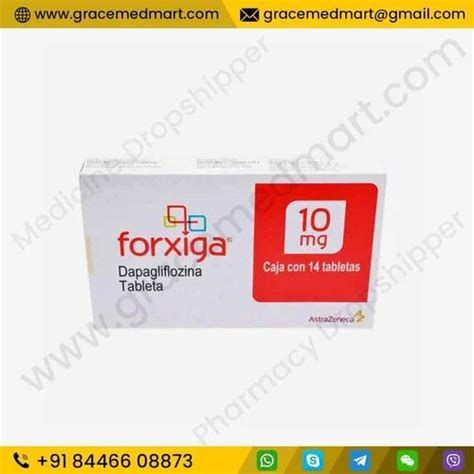 Forxiga Mg Dapagliflozin Tablet Packaging Size X Tablets At