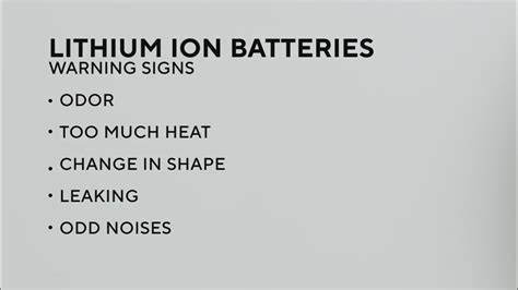 Precautions And Dangers Of Having Lithium Batteries Youtube