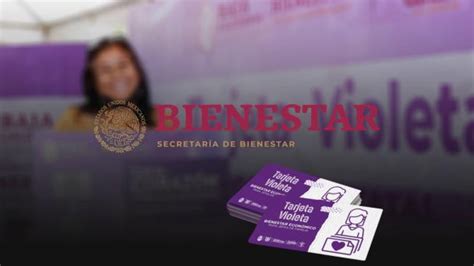 Diario Del Yaqui Tarjeta Violeta Bienestar ¿quiénes Pueden Obtener