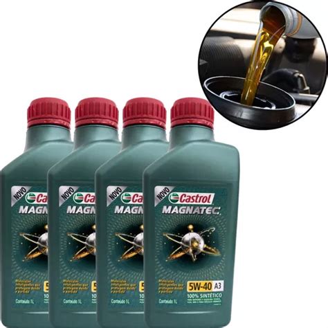 4l Óleo Sintético 5w40 Magnatec A3 B4 Stop start Castrol Parcelamento