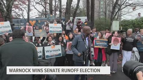 Raphael Warnock Defeats Herschel Walker In Georgia Senate Race