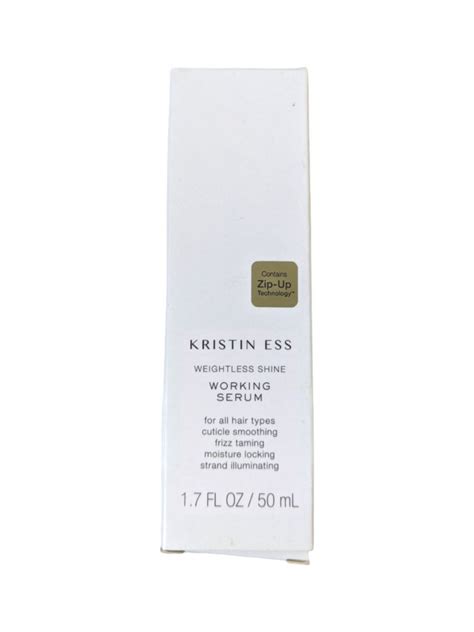 Kristin Ess Hair Weightless Shine Working Hair Serum Ml Beauty