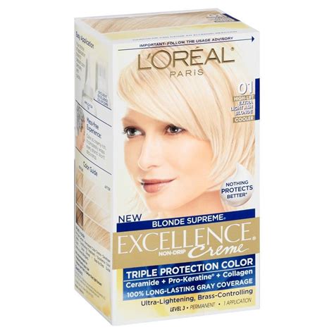 Loreal Paris Excellence Triple Protection Permanent Hair Color 01