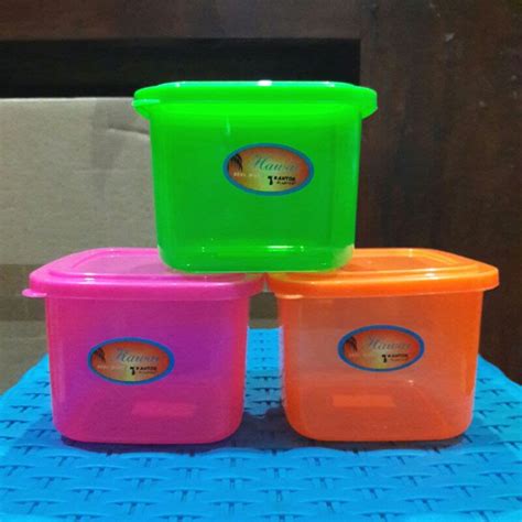 Jual Toples Kotak Plastik Kecil Toples Lebaran Kotak Plastik Kecil