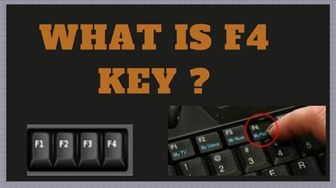 F4 key कय ह और कय use ह What is F4 Key and what is the use of