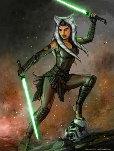 Ahsoka Tano Clone Wars Jedi Jedi Knight Light Side Star Wars