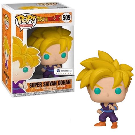 Funko Pop Dbz Super Saiyan Gohan Galactic Toys Exclusive