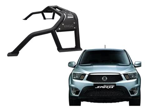 Barra Antivuelco Sport Black Ssangyong Actyon 2008 2021 Cuotas Sin