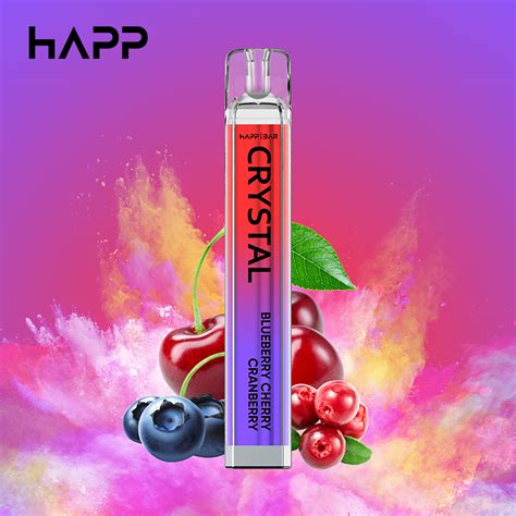 Happ Crystal Bar 600 Puffs Ocitytimes 2 Vapes E Cigarette Disposable