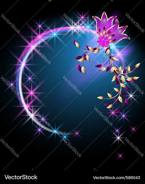 glowing background royalty  vector image vectorstock