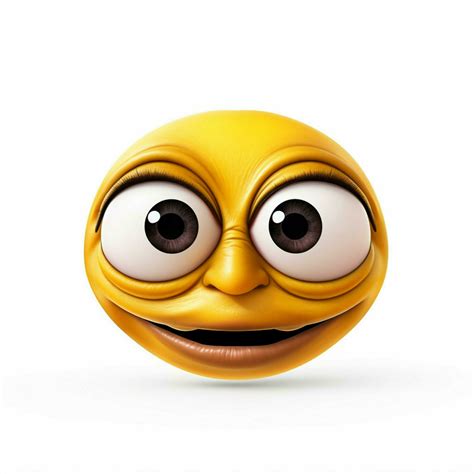 Upside Down Face Emoji On White Background High Quality 4k 30694931