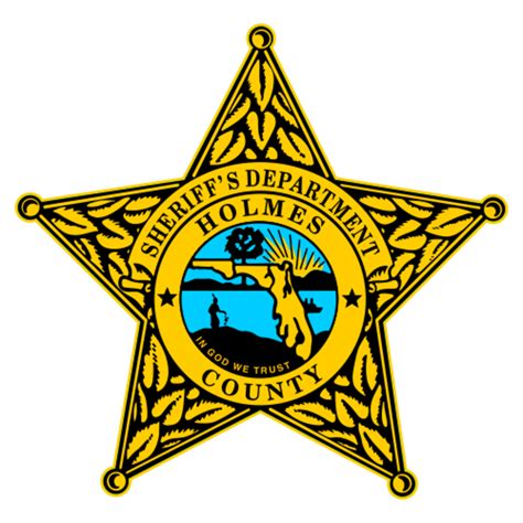 Custom Sheriff 5 Point Star Badge Decal Custom Imprint