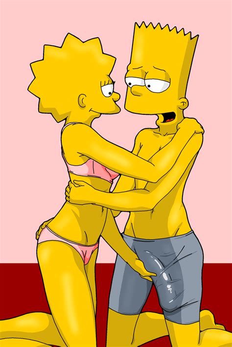 Rule 34 1boy 1girls 2021 Aged Up Bart Simpson Bed Body Grab Bra Brother Brother And Sister