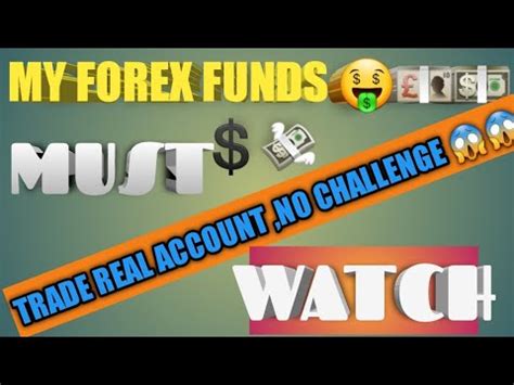 MY FOREX FUNDS ACCELERATED ACCOUNT YouTube