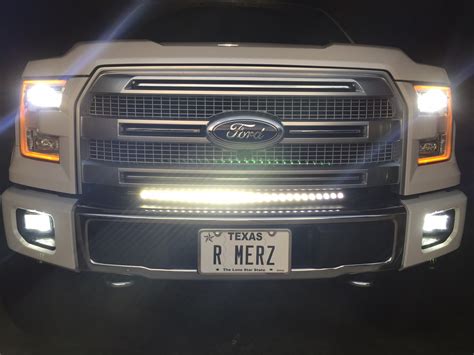 30" Curved LED Light Bar Installed - Ford F150 Forum - Community of Ford Truck Fans