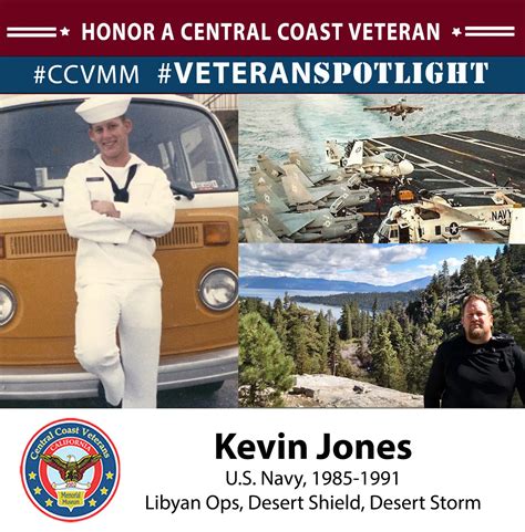 Veteran Spotlight Kevin Jones United States Navy Central Coast