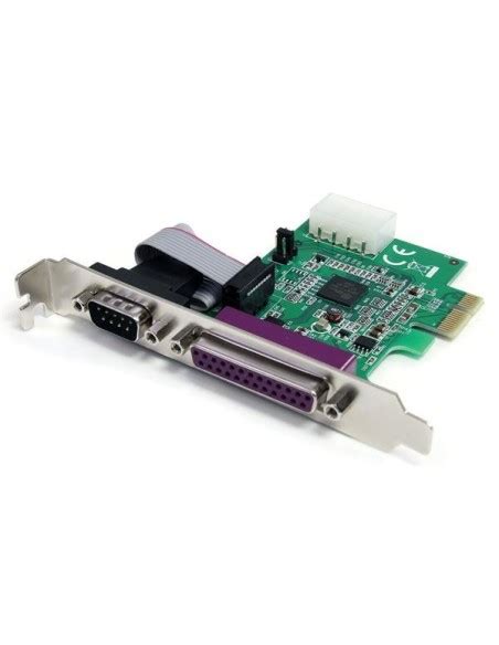 Startech Adaptador Tarjeta Pci Express Un Puerto Paralelo Y Un