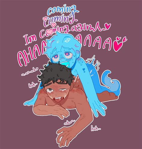 Rule 34 Anal Sex Black Hair Blue Hair Blue Skin Brown Skin Cum Cumcumy Gay Ghost Heart Shaped