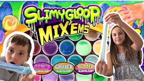 Unboxing Slimygloop Mix Ems Youtube