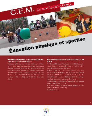 PDF Centre ðÉducation Motrice c E Mø Éducation physique et sportive