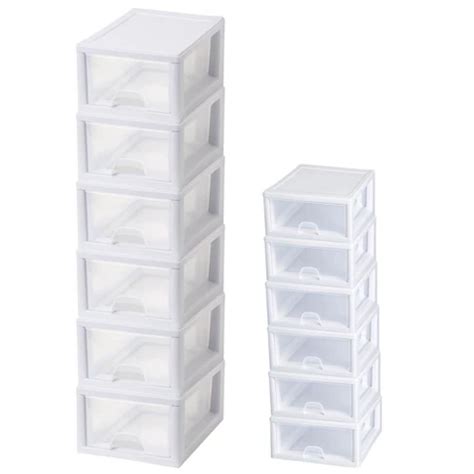 plastic storage drawers