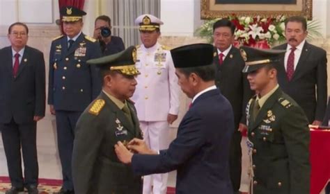 Sah Presiden Lantik Jenderal Agus Subiyanto Jadi Panglima Tni