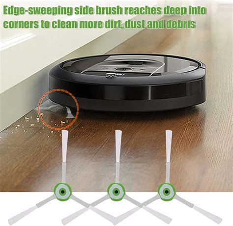 Perfect Replacement Side Brushes For Irobot Roomba I And E Series