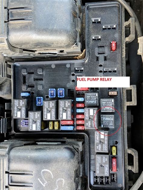 2008 F250 Fuel Pump Relay Location