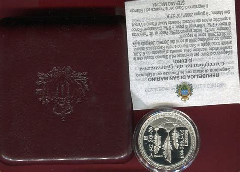 San Marino 5 Euro 2008 Olympische Spiele In Peking Proof MA Shops