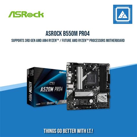 ASROCK B550M PRO4 MOTHERBOARD – BlueArm Computer Store