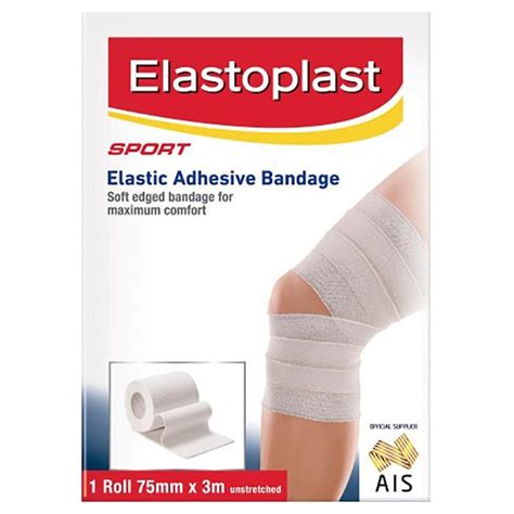 Elastoplast Sport Elastic Adhesive Bandage 75mm X 3m Med One