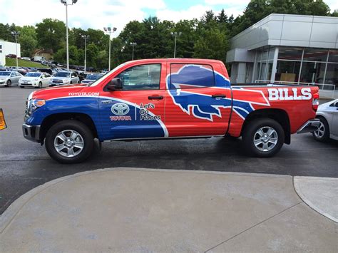 Hoselton Auto Mall The Buffalo Bills Training Camp Toyota Truck Is Here