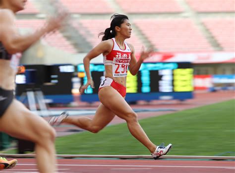 前回女王・児玉芽生が3組トップで女子200m決勝へ スポーツ報知