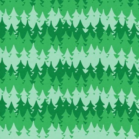 Oregonian Paper Trees Green Graphic By Marisa Lerin