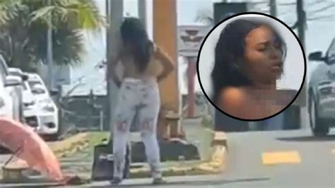 Mujer Se Cambia De Ropa En Plena Avenida De Veracruz Video Se Vuelve