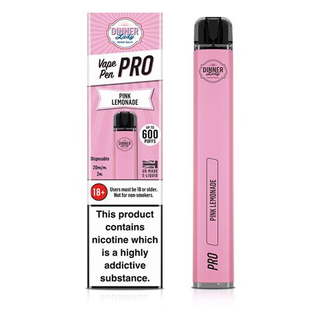 Dinner Lady Vape Pen Pro Disposable 600 Puffs Buy In Bulk