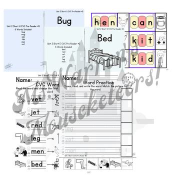 Fundations Level K Unit Bundle By Ms Warrens Mouseketeers Tpt