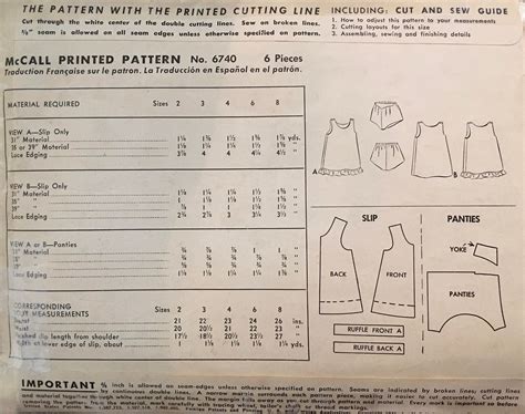 Mccall S Sewing Pattern Vintage Cut Etsy