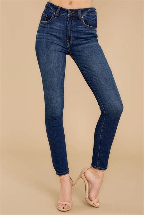 For The Win Dark Wash Skinny Jeans In Dark Wash Skinny Jeans