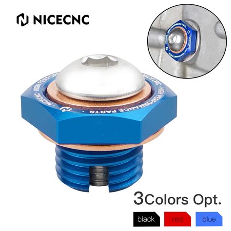 Nicecnc Gear Reducer Oil Drain Plug For Yamaha Raptor R