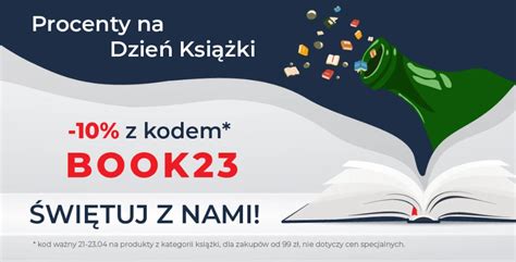 Światowy Dzień Książki 2023 promocje w księgarniach Promocje