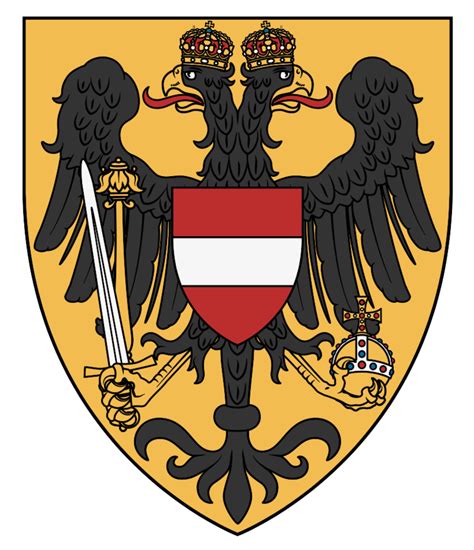 Fileempire Of Austriasvg Wappenwiki Eagle Symbol Empire Flag