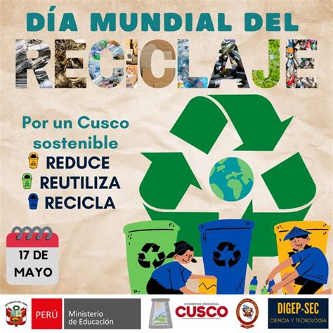 Día mundial del reciclaje Gerencia Regional de Educación Cusco