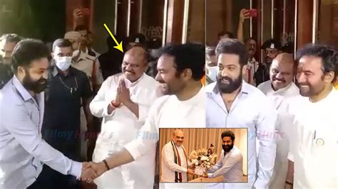 Jr NTR Visuals At Novotel To Meet Amit Shah Amit Shah Meets Jr NTR