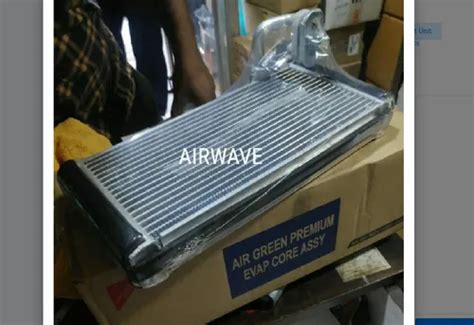 Aluminum Toyota Innova Crysta Rear Cooling Coil Agp E11902 At Rs 3000 In Mumbai