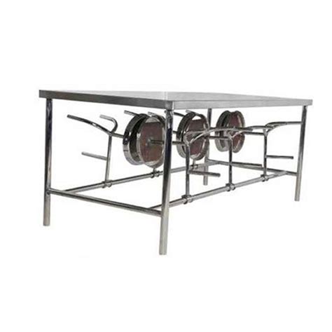 Silver Seater Stainless Steel Canteen Table For Canteen Factories