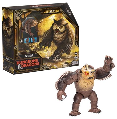 Brown Owlbear Dungeons Dragons Golden Archive Action Figure