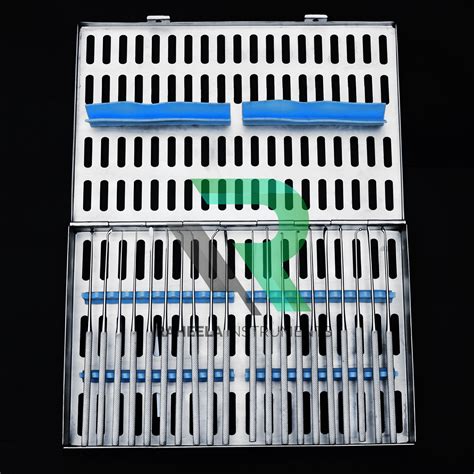 Rhoton Micro Dissector Expended 20PCs Set Raheela Instruments