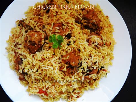 Biryani Recipes How To Make Chicken Tikka Biryani Without Grill